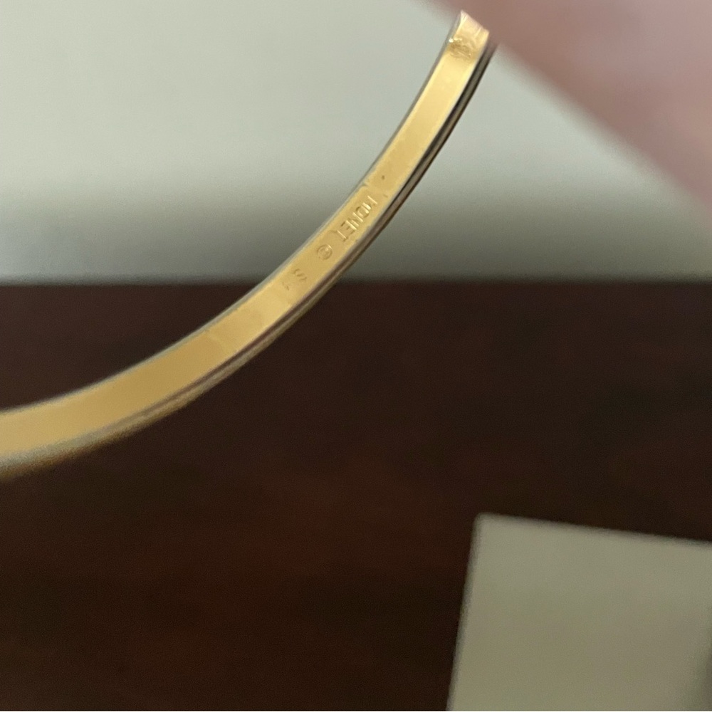 Monet goldtone bangle bracelet - Picture 5 of 5